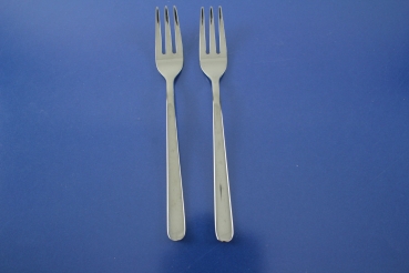 WMF 2 Kuchengabeln Cromargan protect