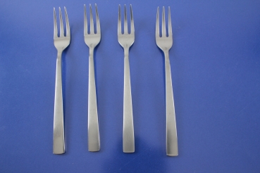 WMF 4 Kuchengabeln Cromargan protect