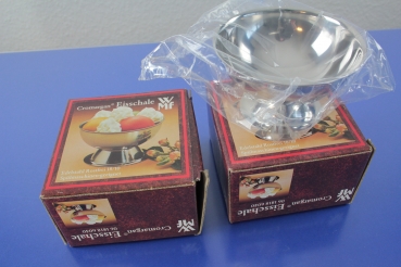 WMF 2 x Eisschale Cromargan OVP