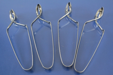 WMF 4 Schneckenzangen Cromargan