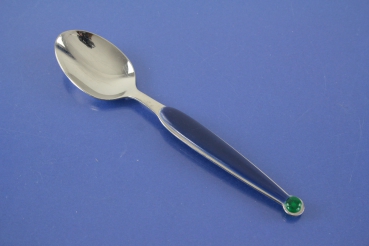 WMF Fantasia Kaffeelöffel blau grün Cromargan