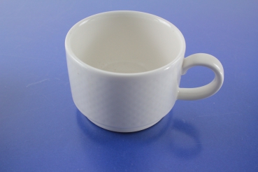 Villeroy & Boch, Easy White - Tasse, 0,18 ltr. 4 Stück stapelbar