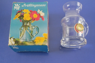 WMF kleine Frühlingsvase Höhe 8 cm Glas OVP