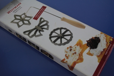Westmark Waffelbäckerei Waffeleisen 3 Motive OVP