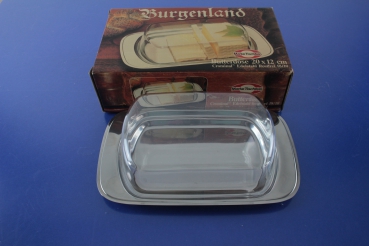 Marke Tischfein Burgenland Butterdose Edelstahl OVP