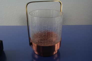 Eiswürfelbehälter Eiseimer Kupfer Vintage