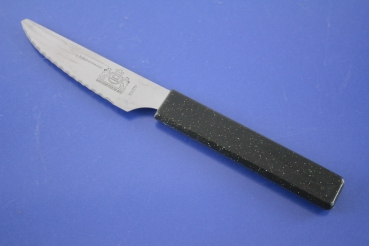 Das Brötchenmesser Frühstücksmesser schwarz Edelstahl