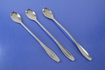 Jogu 3 Cocktaillöffel Limonadenlöffel 22,2 cm Edelstahl 18/8