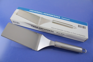 Universal-Hebemesser Pizzaheber Edelstahl OVP