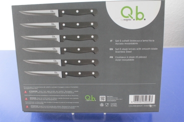 Q.b. by mopita 6 Steakmesser OVP