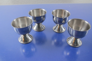 WMF 4 Eierbecher Cromargan