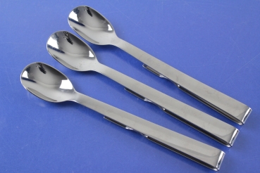 WMF Latte Macchiato Löffel zum Einhängen am Glas 3 Stück Cromargan