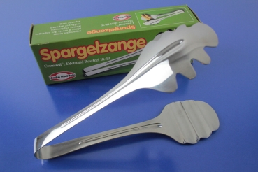 Marke Tischfein Spargelzange Edelstahl OVP