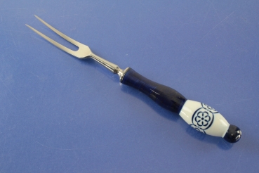 Auerhahn Creation Edinburgh Fleischgabel Porzellangriff