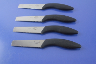 Wenco 4 Brötchenmesser Frühstücksmesser Edelstahl