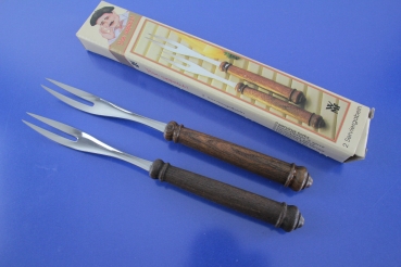 WMF Bon Appetit 2 Serviergabeln Fleischgabeln 21,5 cm Cromargan OVP