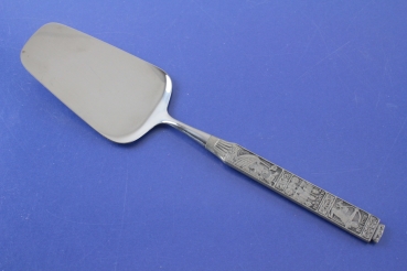 Konge Tinn Tortenheber Norway Pewter Tinn Wikinger Motive Zinn