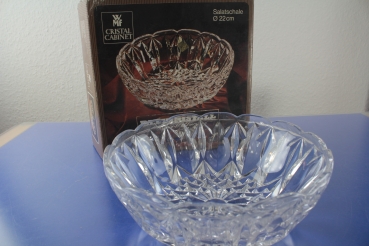 WMF Salatschale Salatschüssel Kristall Glas ø 22 cm OVP