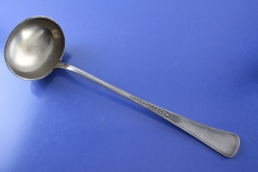 Jugendstil Suppenkelle Ähren versilbert