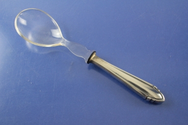 Salatlöffel 23,5 cm versilbert mit Kunststofflaffe