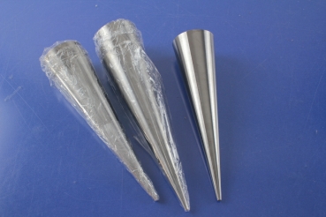 6 x Waffelform Waffel Back Förmchen 14 cm Metall