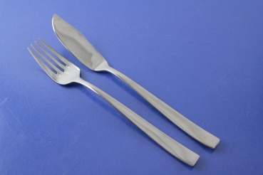 Monogram Fischbesteck für 6 Personen 12 Teile Edelstahl 18/10 (a)