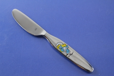 BSF Kinderbesteck Kindermesser Schlumpf Edelstahl