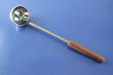 Kleine Saucenkelle Mini Kelle 21 cm Edelstahl Holzgriff