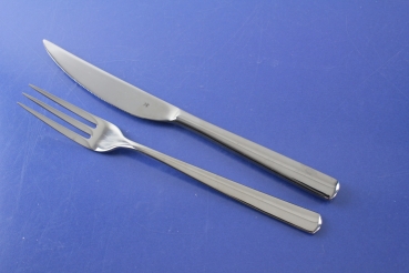 WMF Boston Steakbesteck Steakgabel + Steakmesser Cromargan
