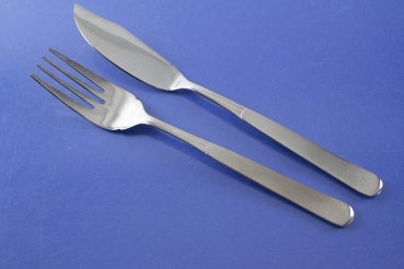 Monogram Fischbesteck für 6 Personen 12 Teile Edelstahl 18/10 (b)