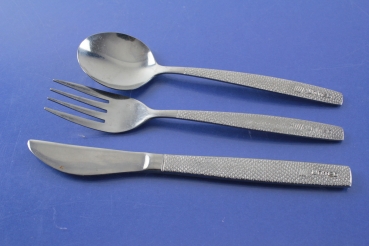 United Airline Besteck Messer, Gabel + Löffel