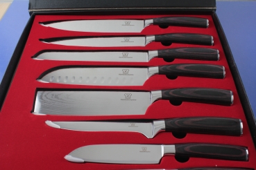 Küchenkompane Asiatisches Messer-Set 7-teilig OVP
