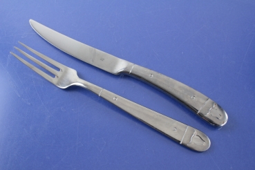 WMF Steakbesteck für 6 Personen 12 Teile Cromargan (b)