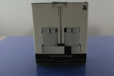 WMF Zucker-Sahne Menage Cromargan OVP