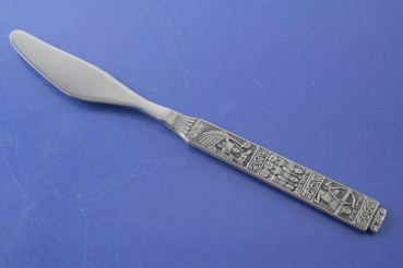 Konge Tinn Speisemesser Norway Pewter Tinn Wikinger Motive Zinn