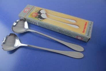 Marke Tischfein Salatbesteck Servierbesteck 30 cm Edelstahl OVP