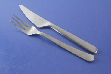 Raadvad Erica Steakbesteck  5 Steakmesser und 6 Steakgabeln Edelstahl
