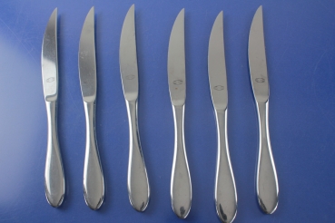 Marke Tischfein 6 Steakmesser