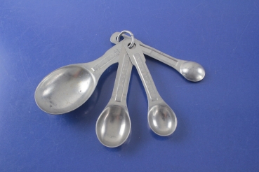Messlöffel Set 4 Stück Alu