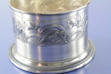 WMF Flaschenhalter Jugendstil versilbert