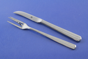 WMF Boston Pellkartoffel Besteck Pellkartoffelmesser + Pellkartoffelgabel Cromargan