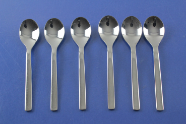 WMF 6 Espressolöffel Mokkalöffel Cromargan