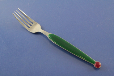 WMF Fantasia Speisegabel rot grün Cromargan