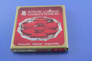 WMF Schloss Charlottenburg Flaschenteller Bleikristall OVP