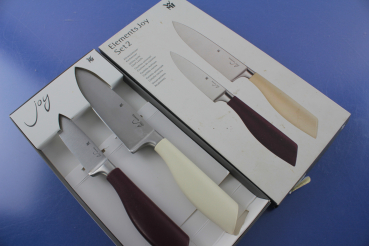 WMF Allzweckmesser + Kochmesser Elements Joy Set 2 Cromargan OVP