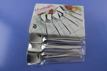 WMF ähnlich Frankfurt 6 Eislöffel Eisschaufeln Cromargan OVP