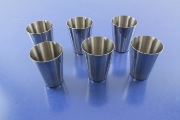 Zwilling 6 Schnapsbecher Edelstahl 18/8