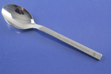 WMF Kaffeelöffel Das Leben schmeckt schön Cromargan