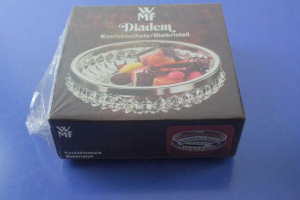 WMF Diadem Konfektschale Pralinenschale Bleikristall OVP