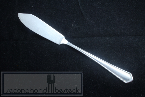 Bruckmann 600 Kornmuster Fischmesser versilbert